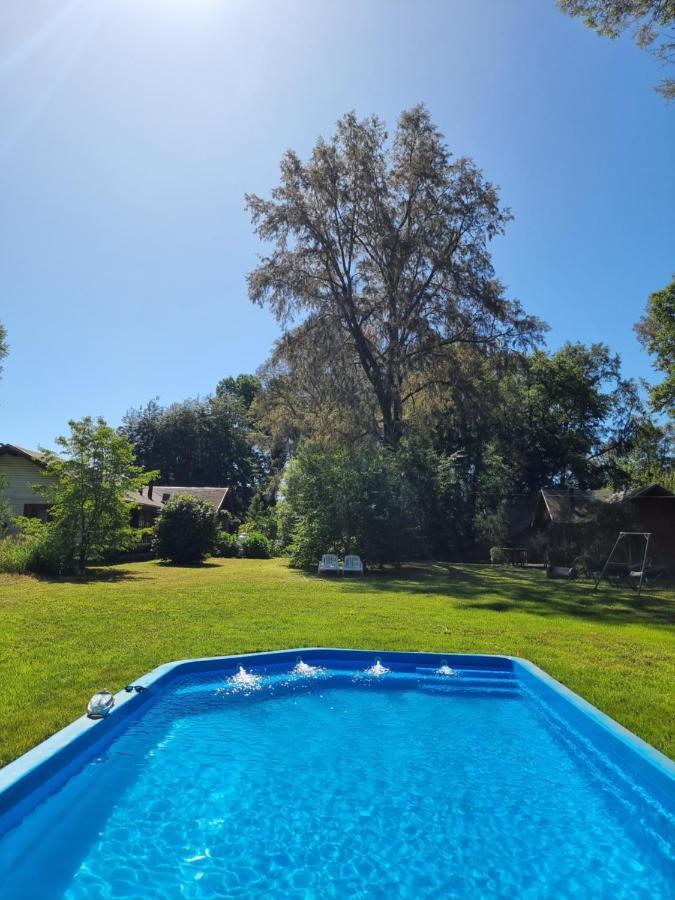 La Casa Del Arbol Villarrica Cabanas-Piscina-Tinajas Εξωτερικό φωτογραφία