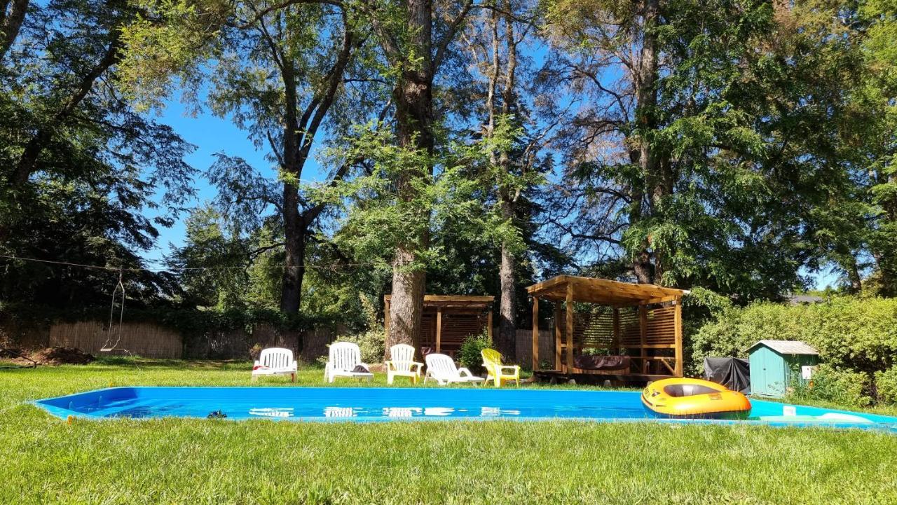 La Casa Del Arbol Villarrica Cabanas-Piscina-Tinajas Εξωτερικό φωτογραφία