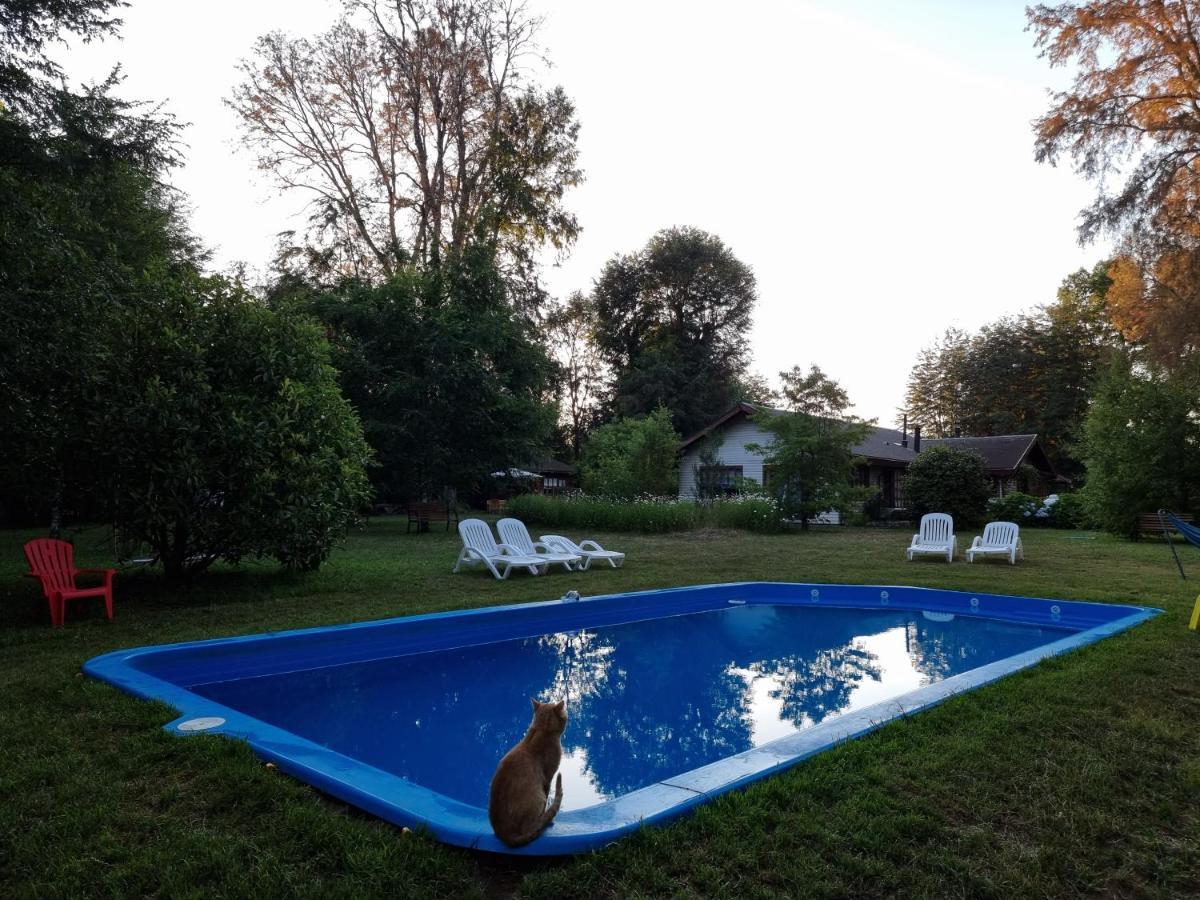 La Casa Del Arbol Villarrica Cabanas-Piscina-Tinajas Εξωτερικό φωτογραφία